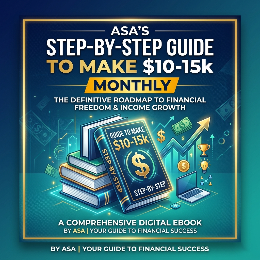 Asa’s STEP-BY-STEP Guide To Make $10-15k Monthly